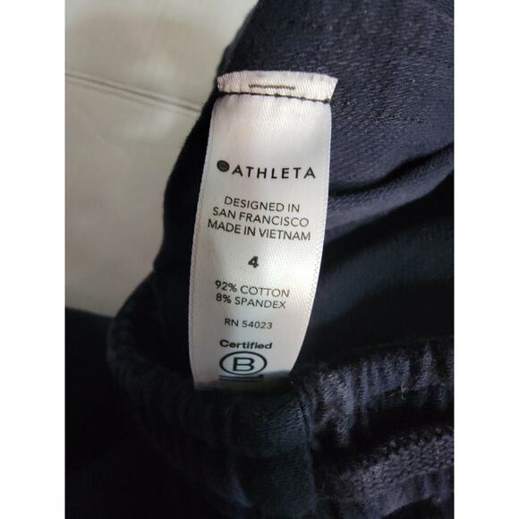 Athleta Womens 4 Camo Printed Farallon Jogger Pants Pull On Drawstring Pockets - Picture 7 of 10